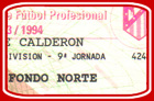 V. Calderón, At. Madrid - Barcelona, 1993