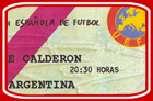 V. Calderón, España - Argentina, 1995